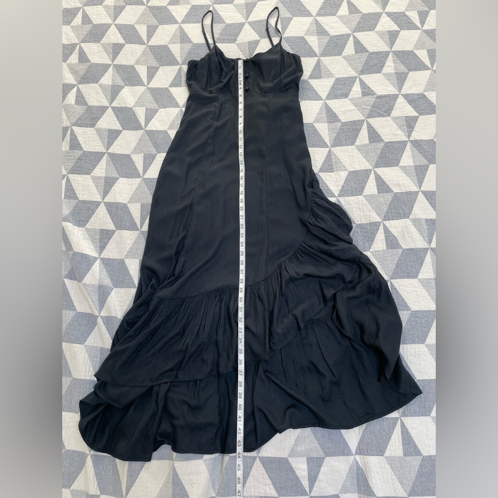 Volcom Black High Low Ruffled Dress - Picture 4 of 10